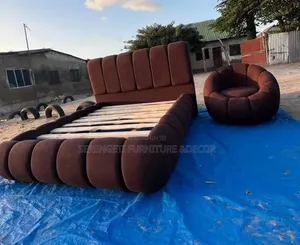 Classic Bed Sofa Pamoja Na Kiti Chake