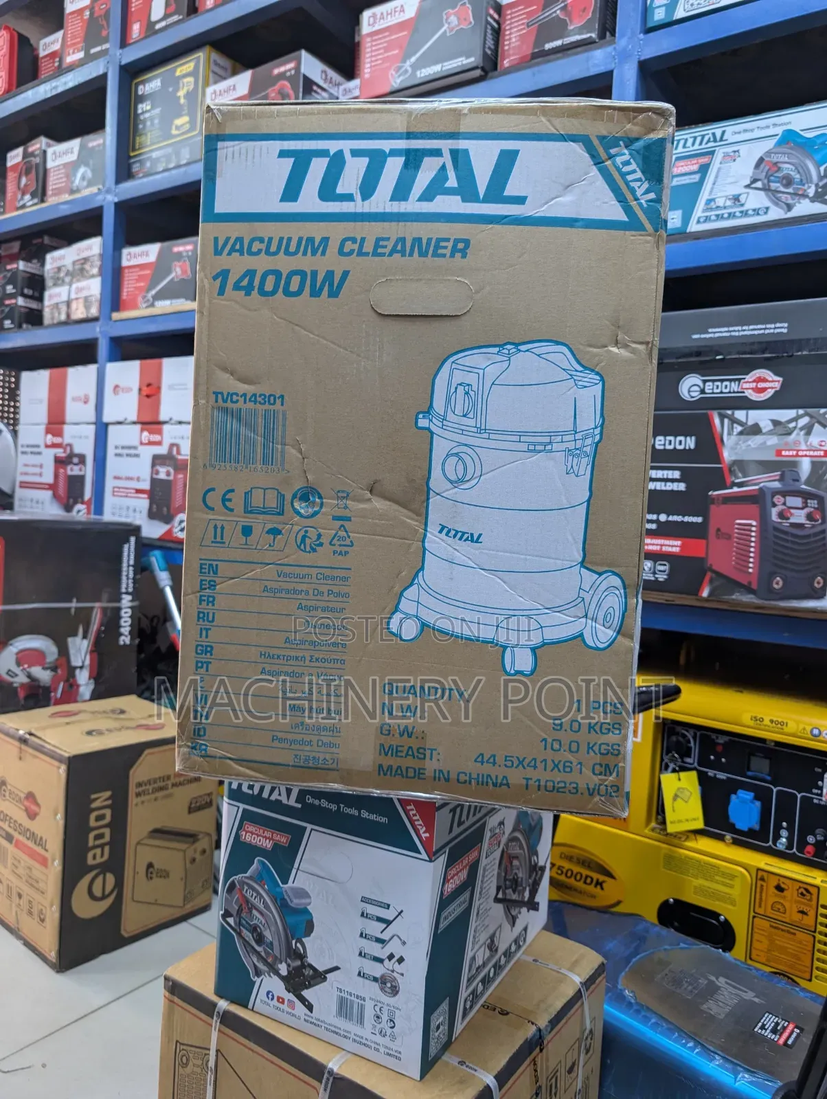 Vacuum Cleaner 30L Total