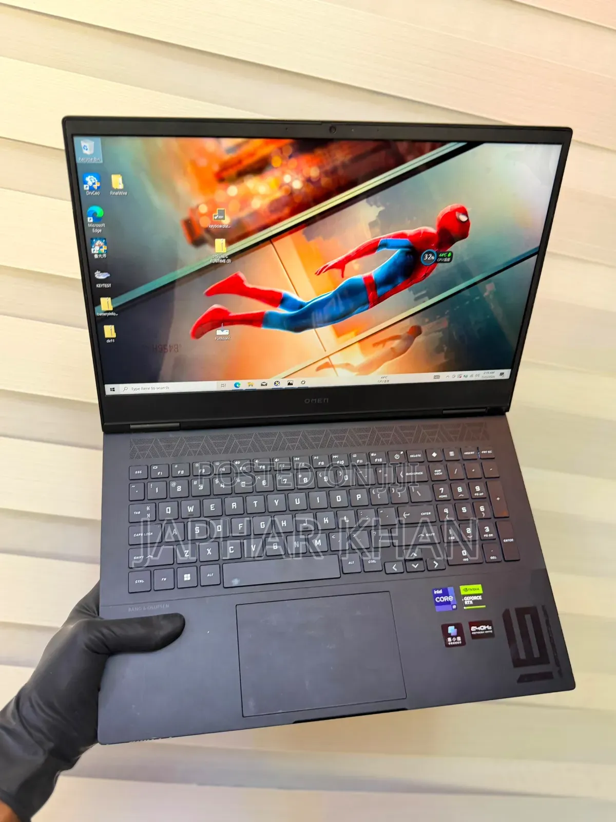 New Laptop HP Omen 16 16GB Intel Core i9 SSD 1T