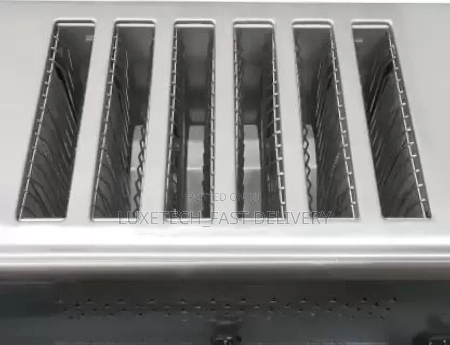 Commercial 6 Slice Bread Toaster - For Cafes, Restaurants and Hotels