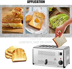 Commercial 6 Slice Bread Toaster - For Cafes, Restaurants and Hotels