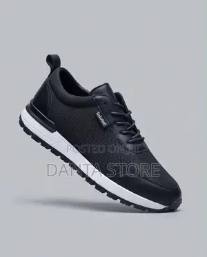 Black Timberland Low- Top Mesh Sneaker
