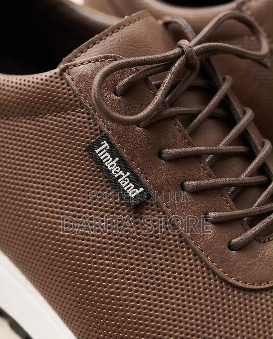 Coffee Timberland Low-Top Mesh Sneaker