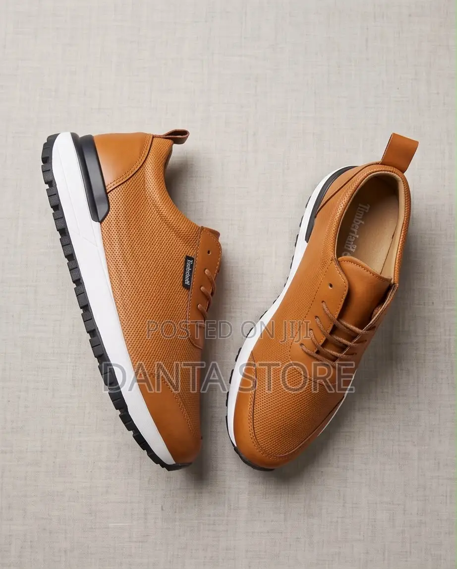 Brown Timberland Low-Top Mesh Sneaker