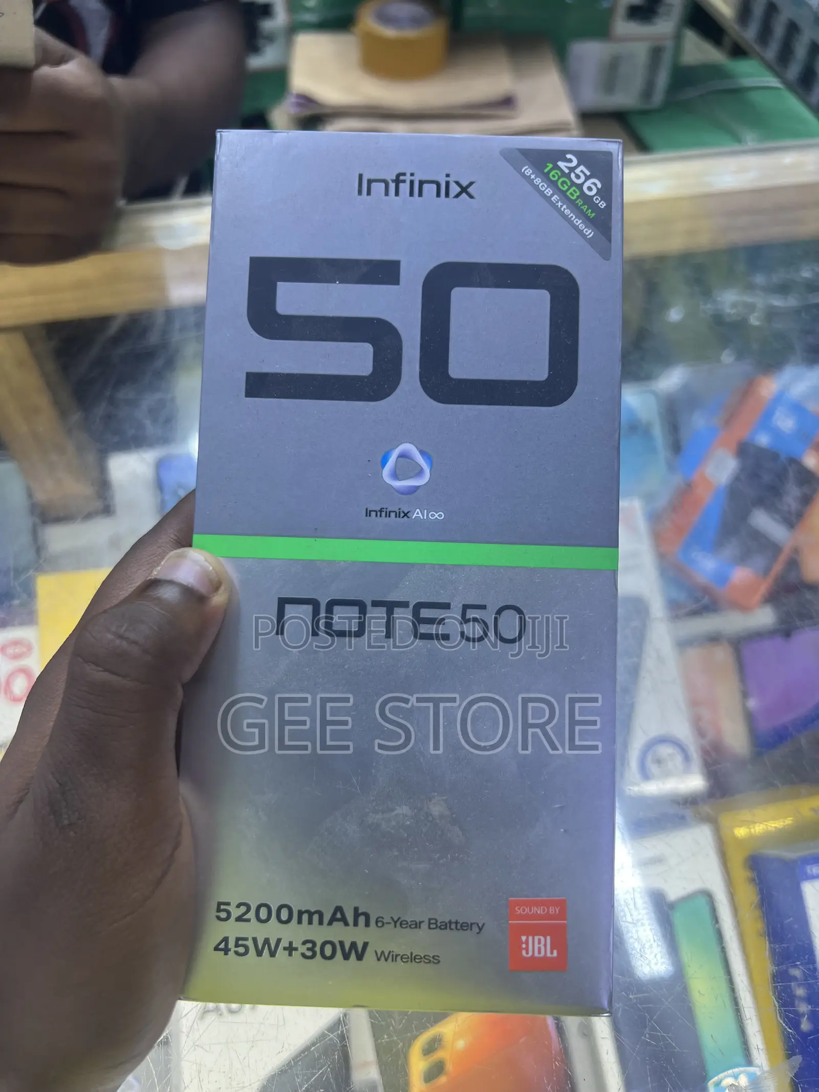 New Infinix Note 5 64 GB Black