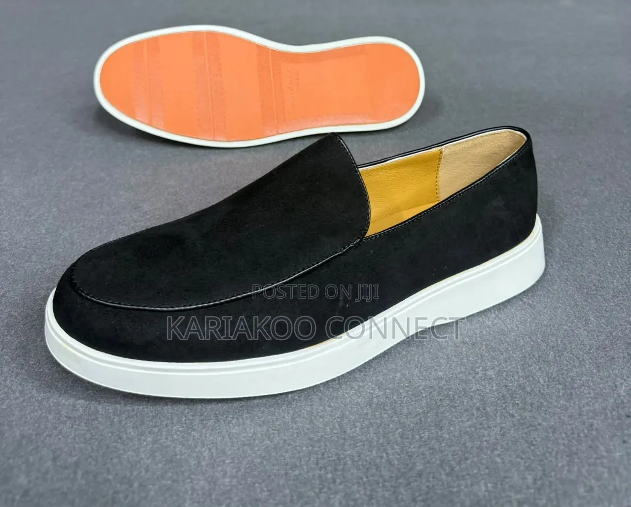 Official Black Simple Men Shoes