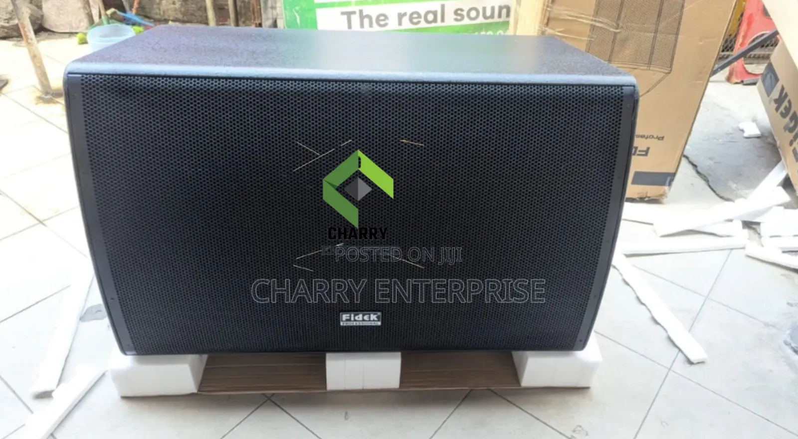 DOUBLE BASS FIDEK Speaker FD 218NC Mdundo Bora Sauti Tulivu