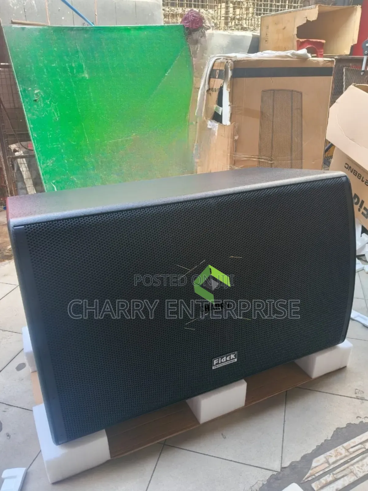 DOUBLE BASS FIDEK Speaker FD 218NC Mdundo Bora Sauti Tulivu