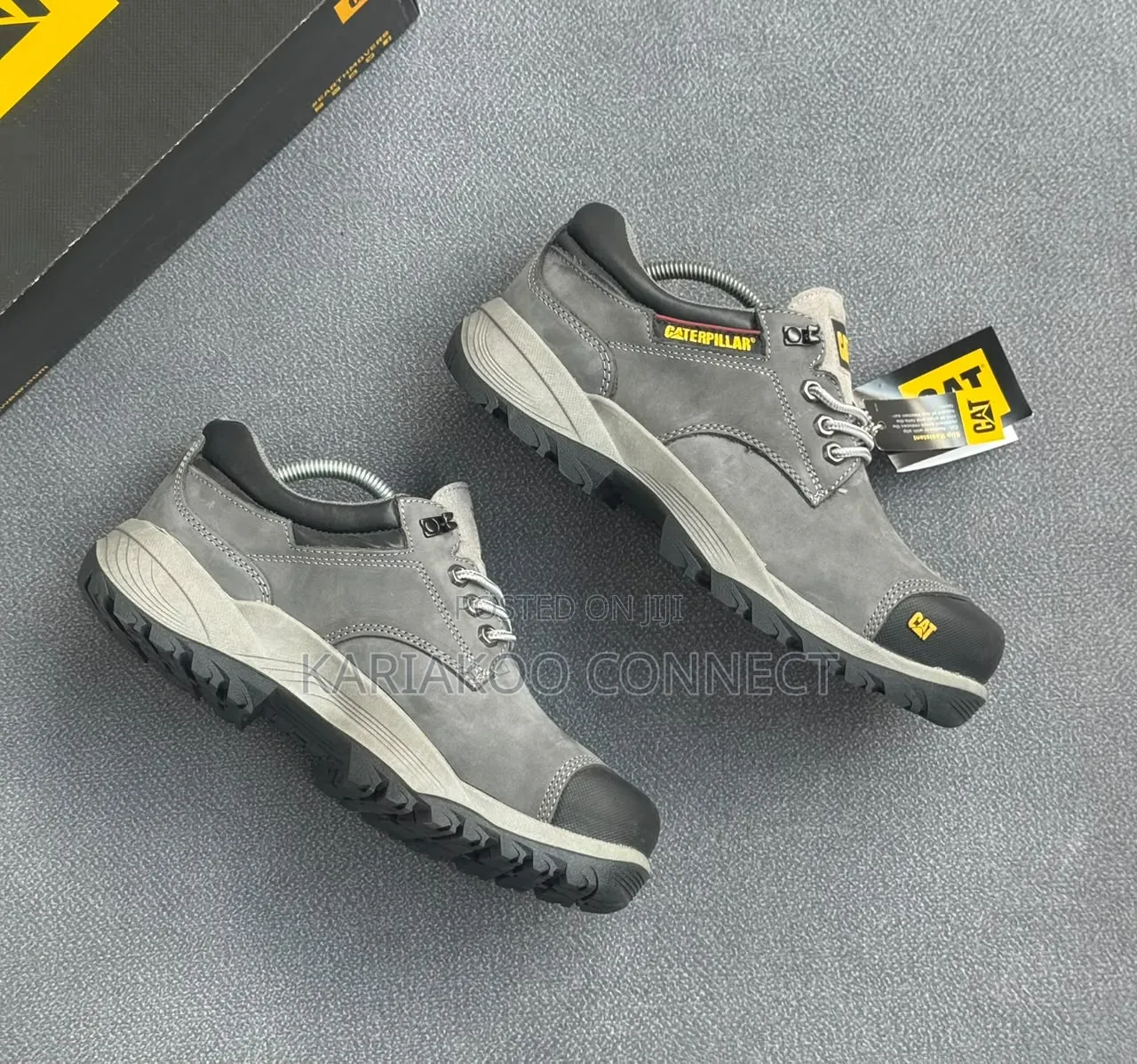 Gray Outdoor Hiking Boots