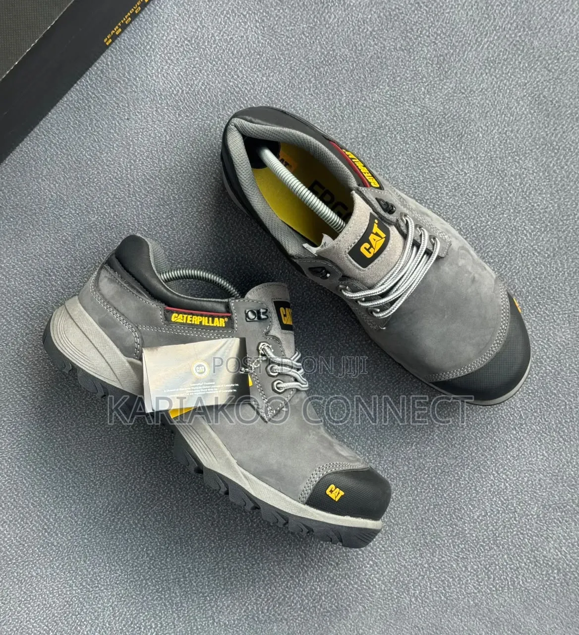 Gray Outdoor Hiking Boots