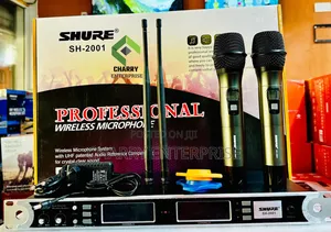 Shure Professional Wireless Microphone
Sh-2001 Inaenda Hadi 200m