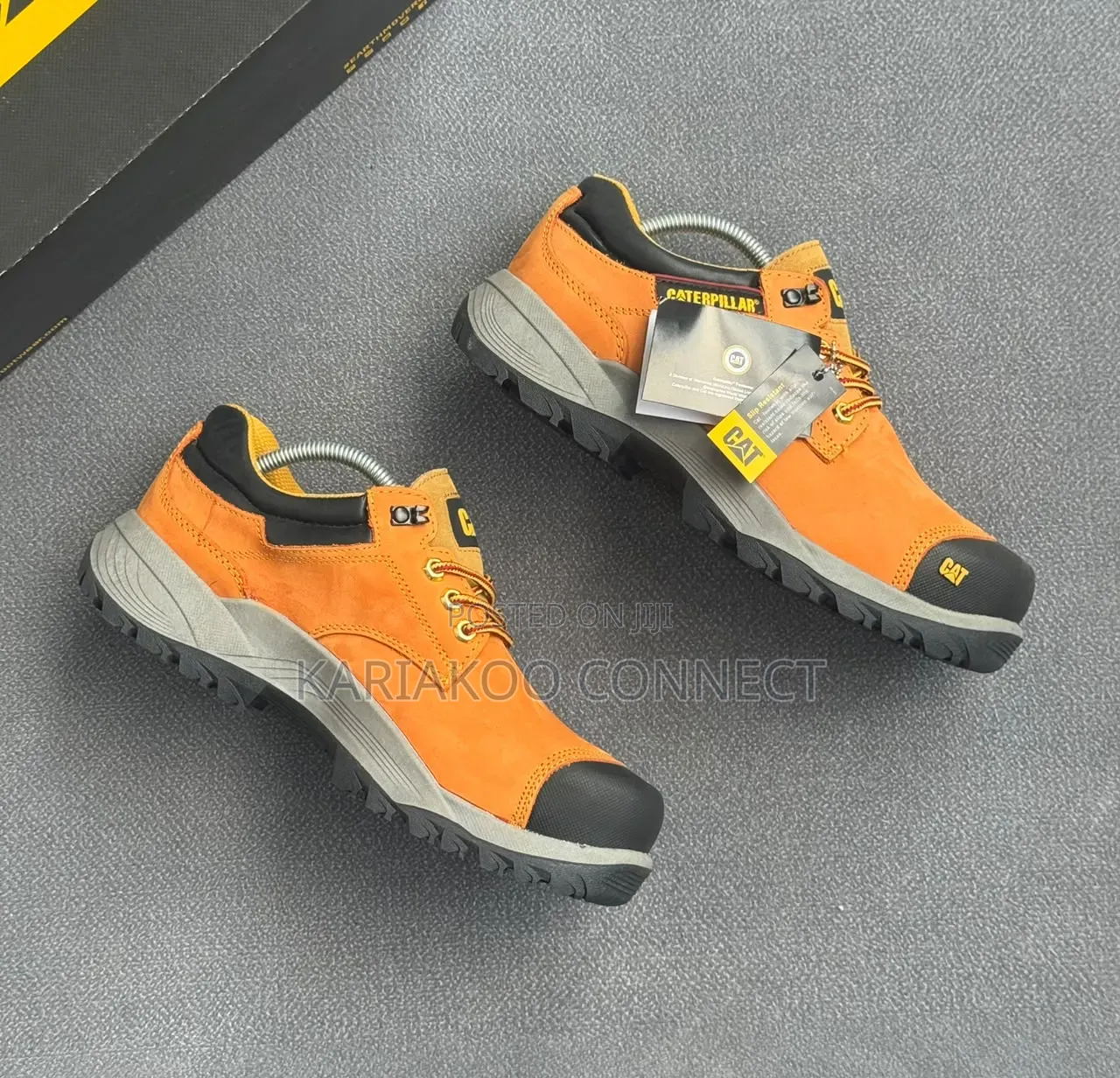 Orange Outdoor Hiking Boots