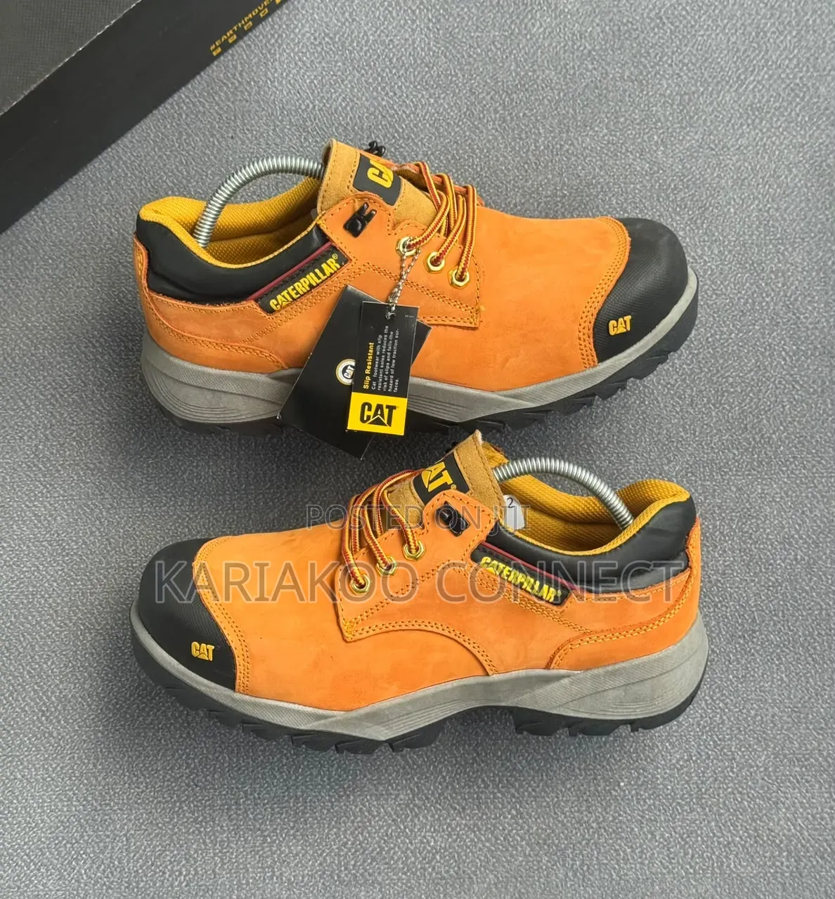Orange Outdoor Hiking Boots