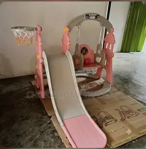 Kids 4in1 Playground Slide and Swing Set