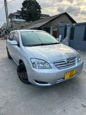 Toyota Allex 2005 Silver