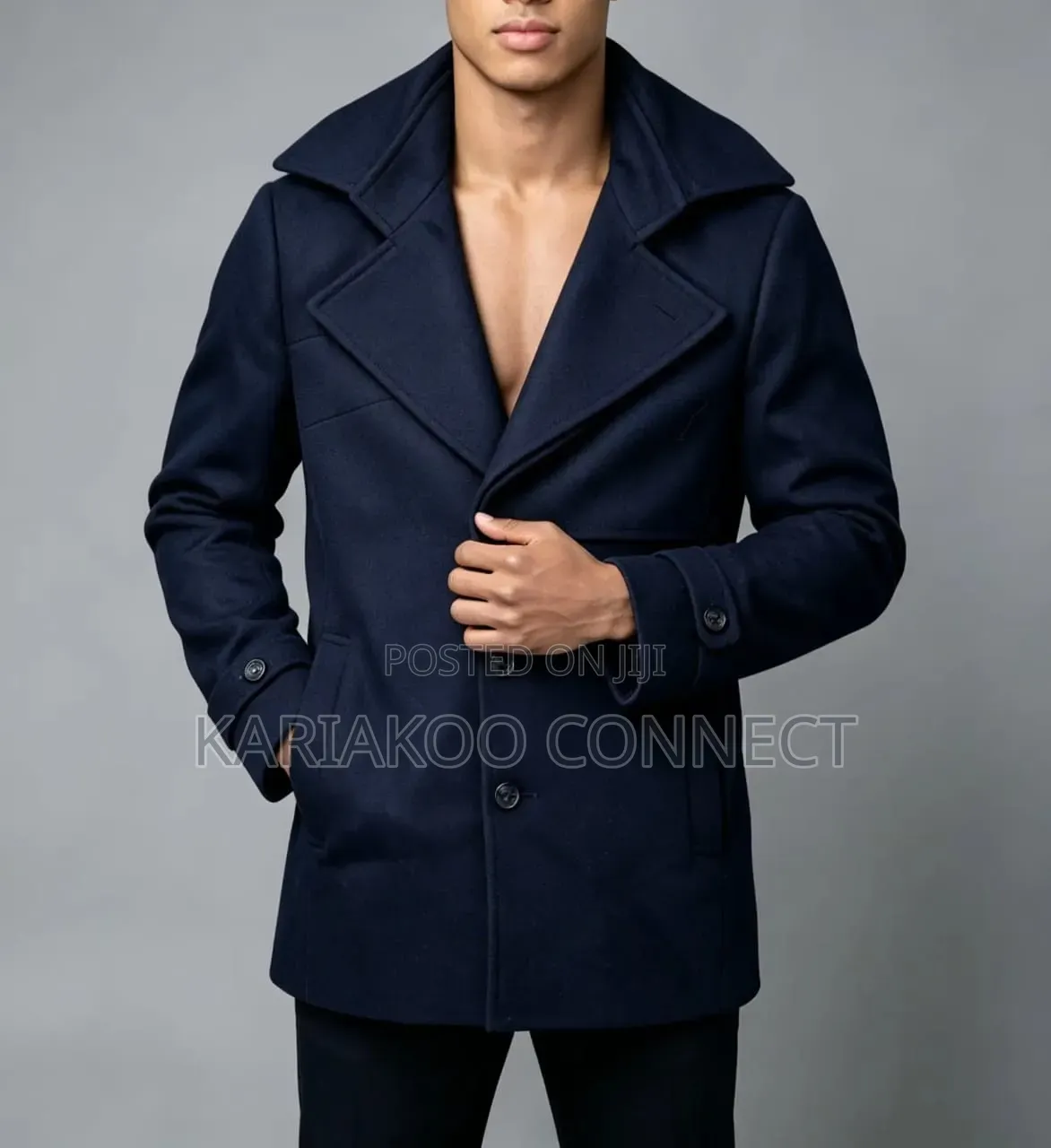 Dark Blue M N Jackets