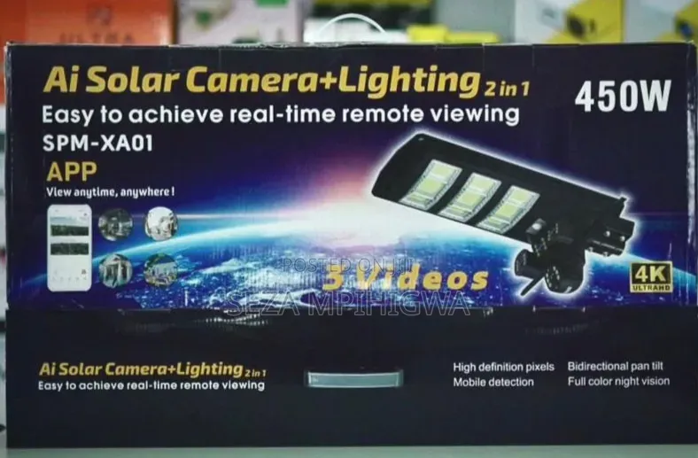 *Ai Solar Light Camera* * 3video