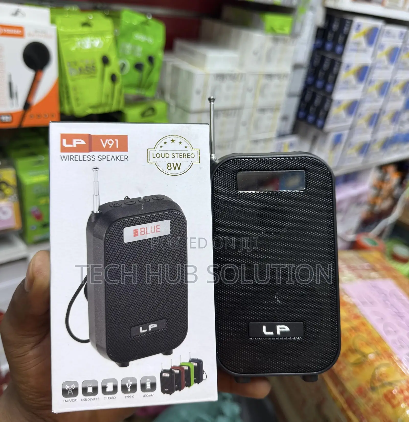 LP V91 Portable Bluetooth Speaker