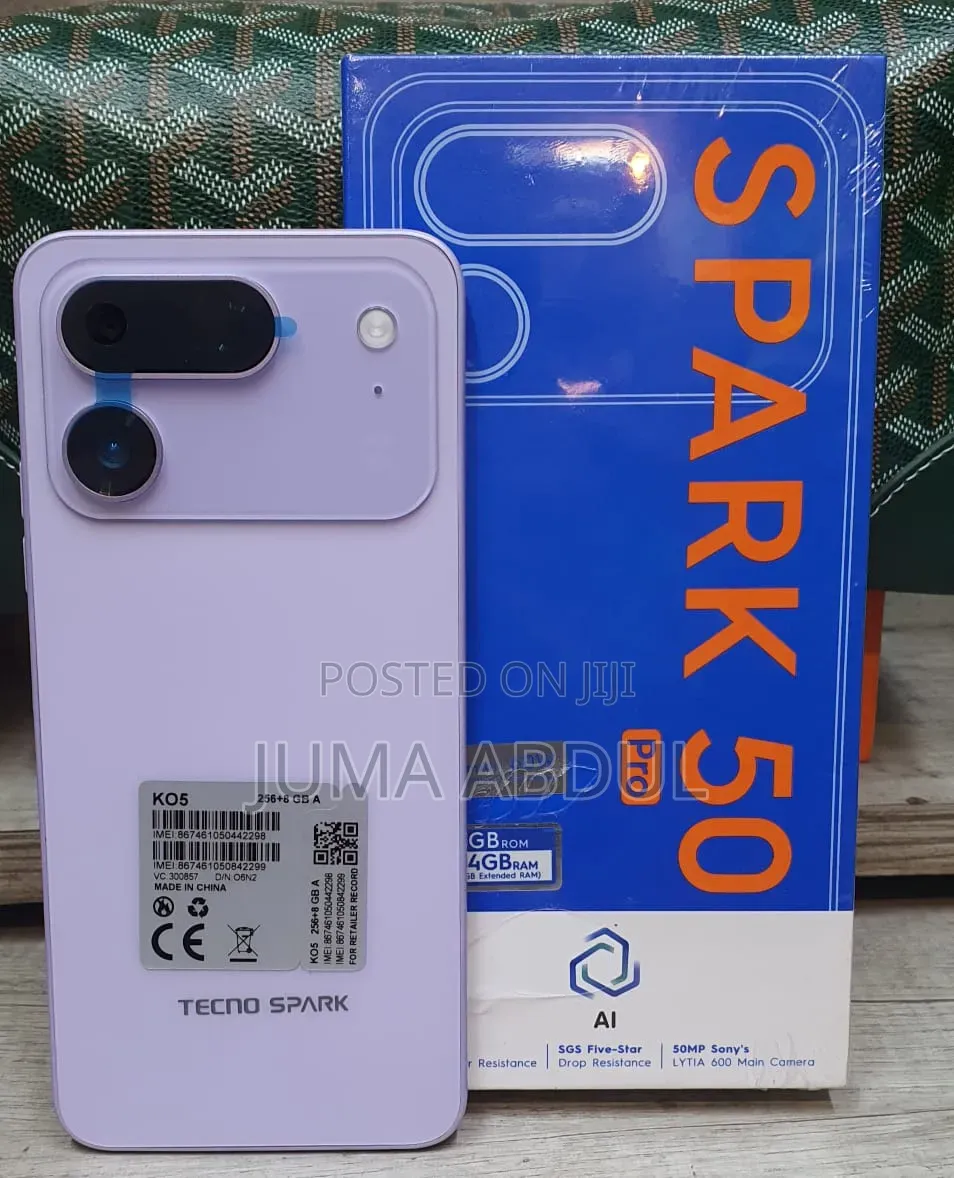 New Tecno Spark 50 Pro 256 GB