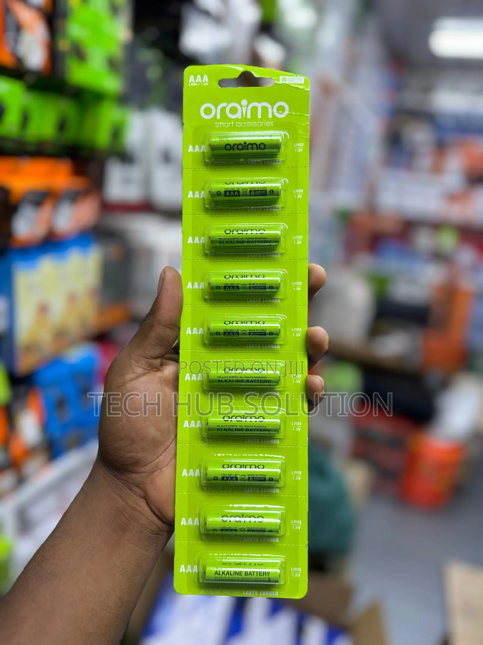 Oraimo AA Alkaline Batteries