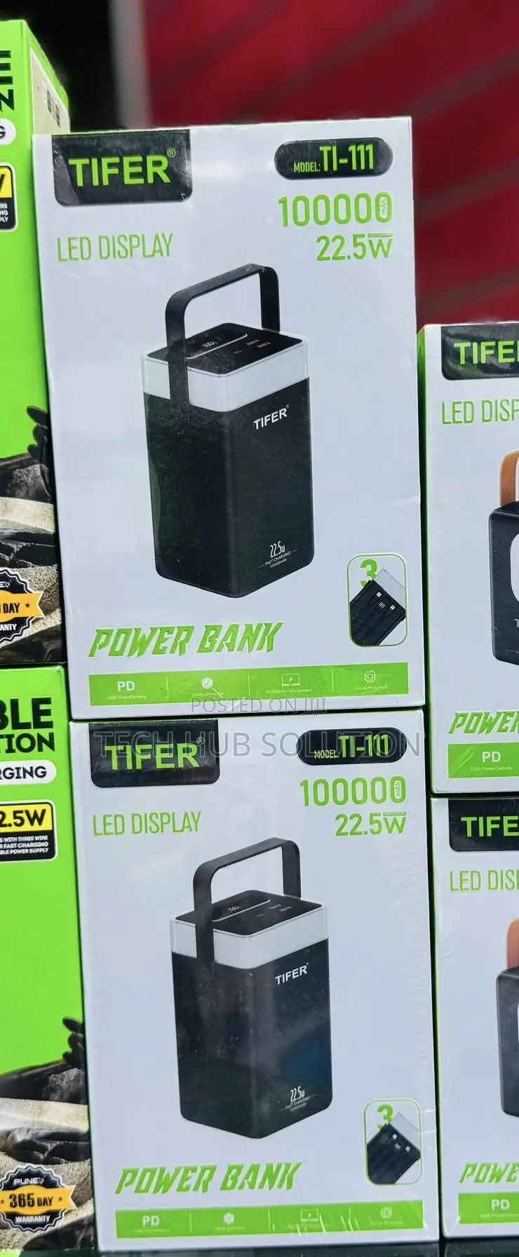 Tifer TL-111 100,000mAh Power Bank