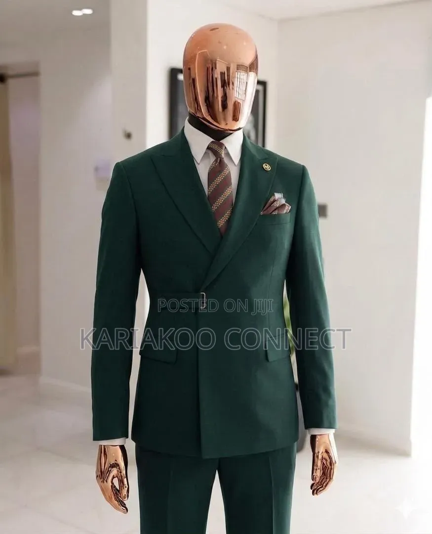 Navy Green Turkey Suit