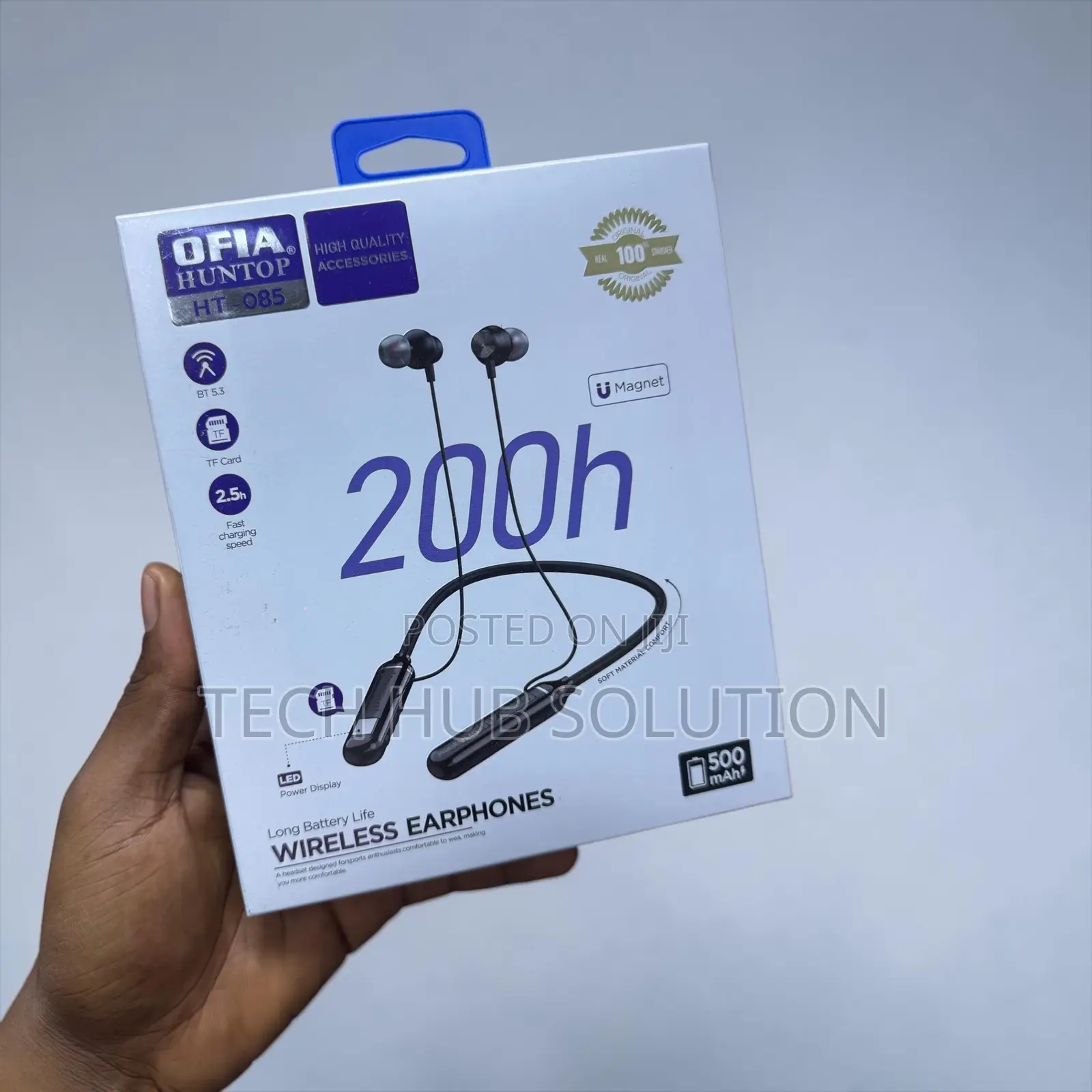 Ofia HT-085 Wireless Bluetooth Earphones