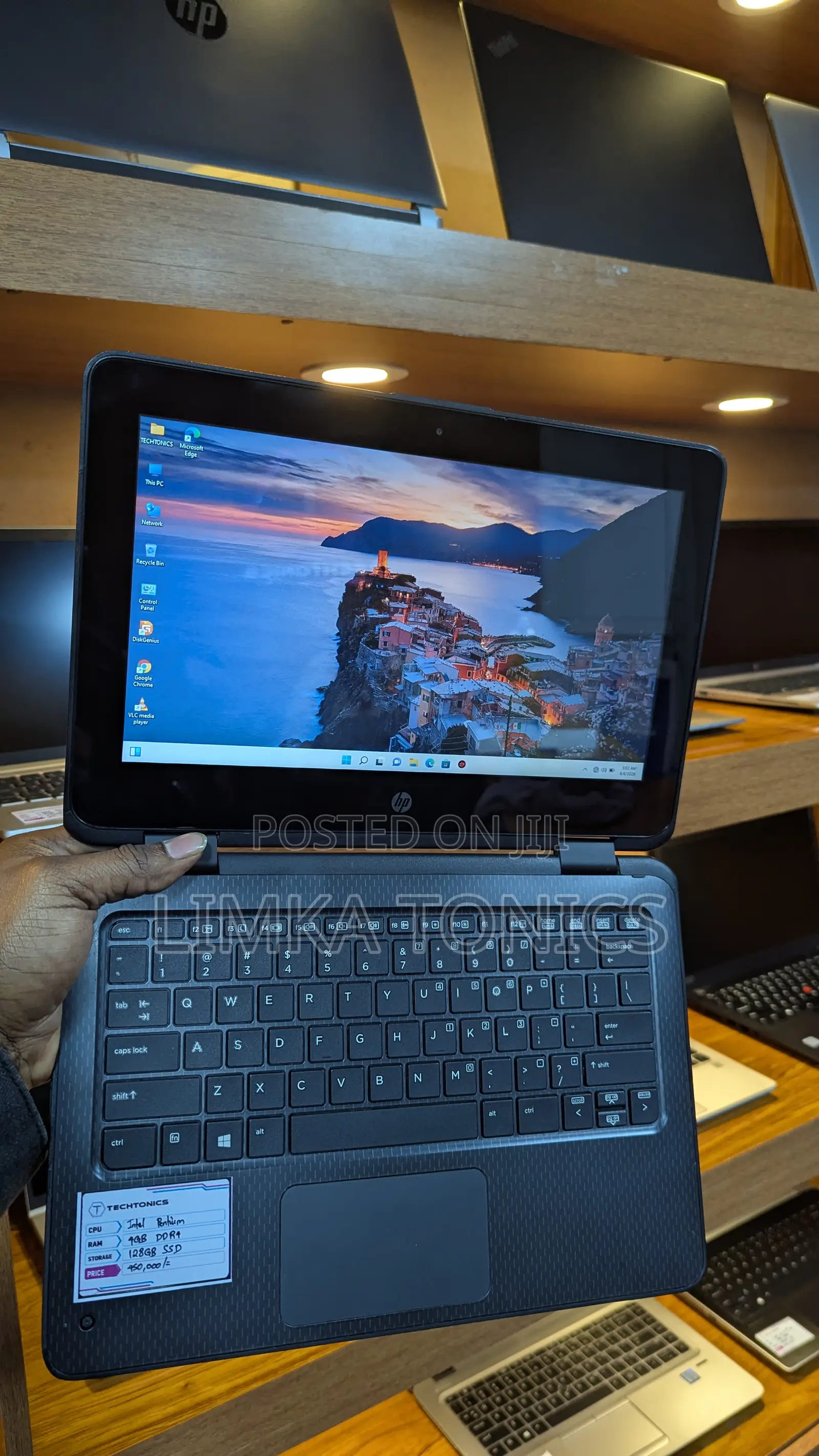 New Laptop HP Probook 11 EE G1 4GB Intel Pentium SSD 128GB