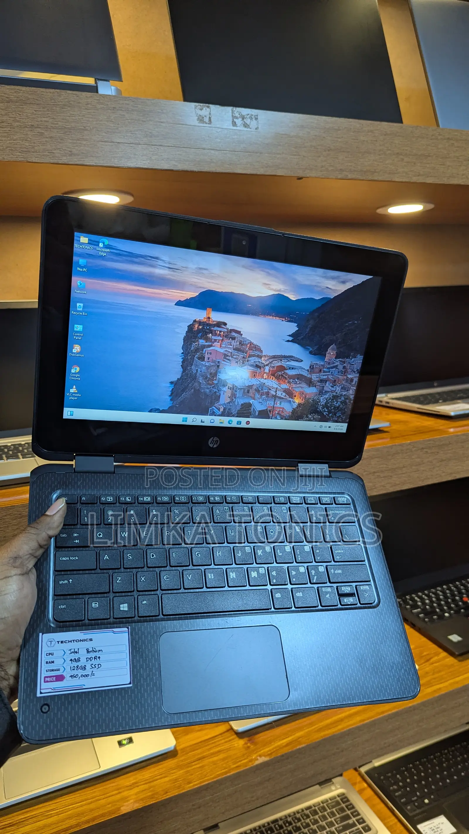 New Laptop HP Probook 11 EE G1 4GB Intel Pentium SSD 128GB
