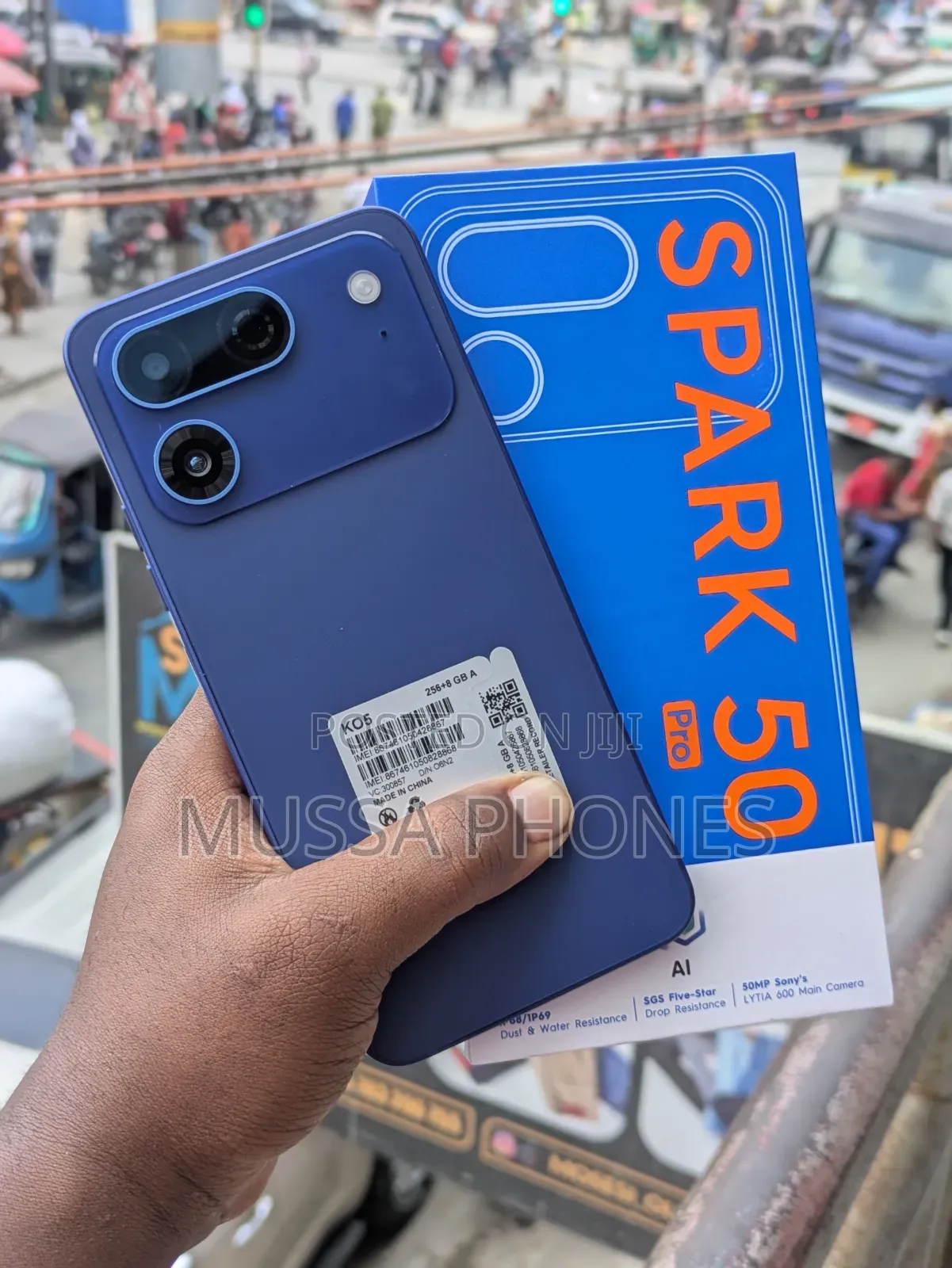New Tecno Spark 50 Pro 256 GB Blue