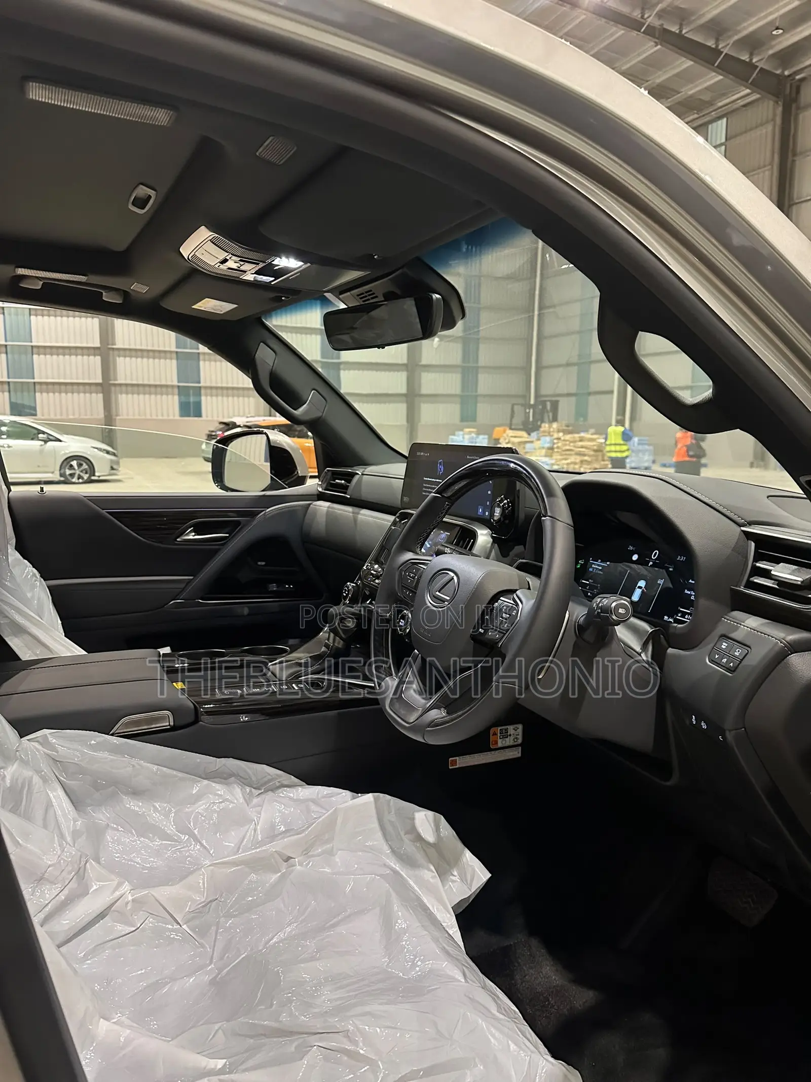New Lexus LX 500d 2026 Gray