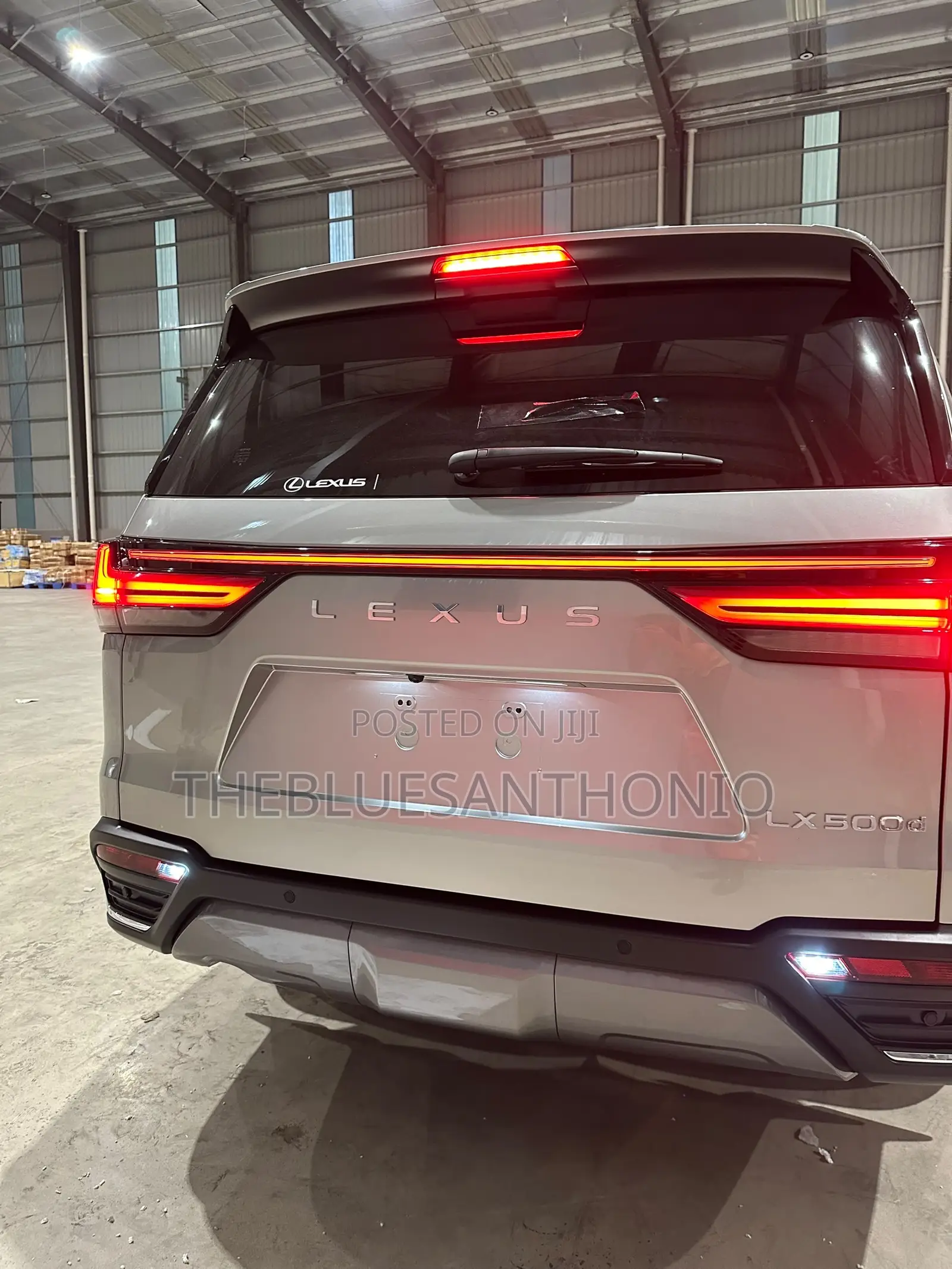 New Lexus LX 500d 2026 Gray
