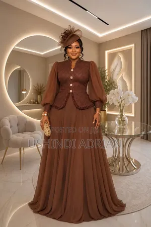 New In
dress/Gauni La Kisasa
material: Motoo Sana