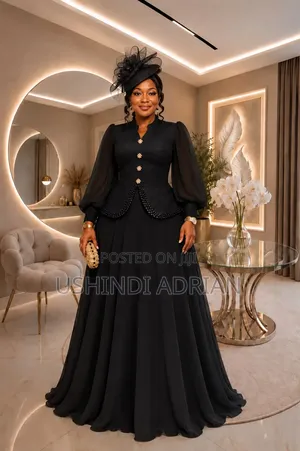New In
dress/Gauni La Kisasa
material: Motoo Sana