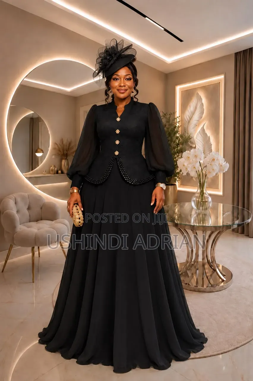 New In
dress/Gauni La Kisasa
material: Motoo Sana
