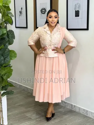 new Chiffon Dress 
Elegant Chiffon+Brocade Material
