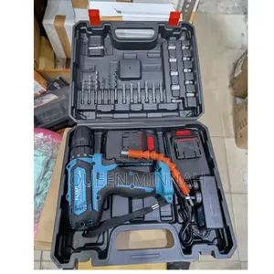Drill Set With 2 Battery and a Complete Tool Box