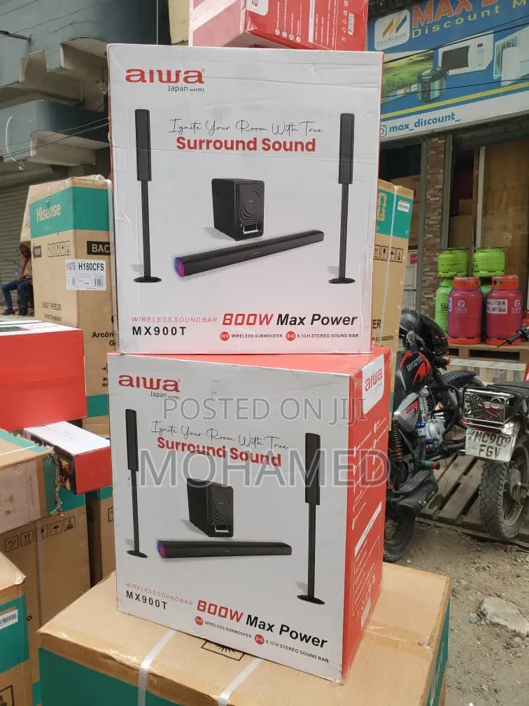 Aiwa Soundbar Power Output: 800watt