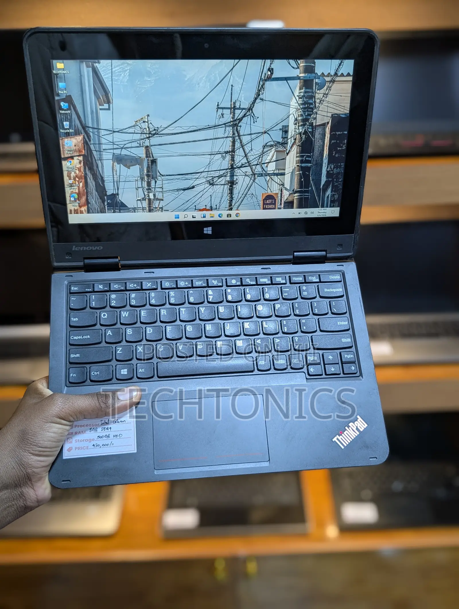 Laptop Lenovo Yoga 11e 8GB Intel Celeron SSD 128GB