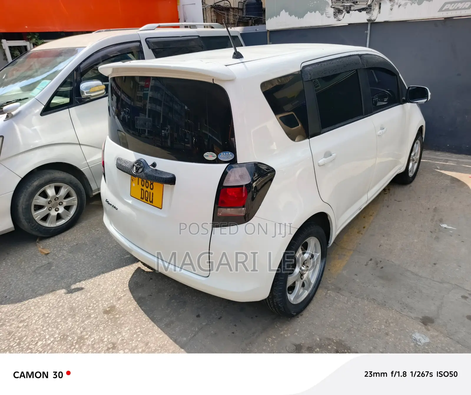 Toyota Ractis 1.3 FWD 2005 White