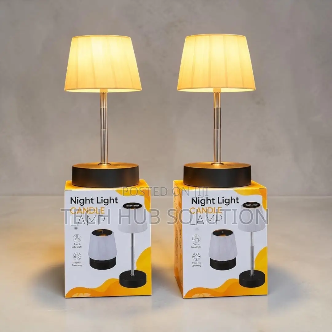 LED Night Light Candle Lamp – Decorative Warm Light