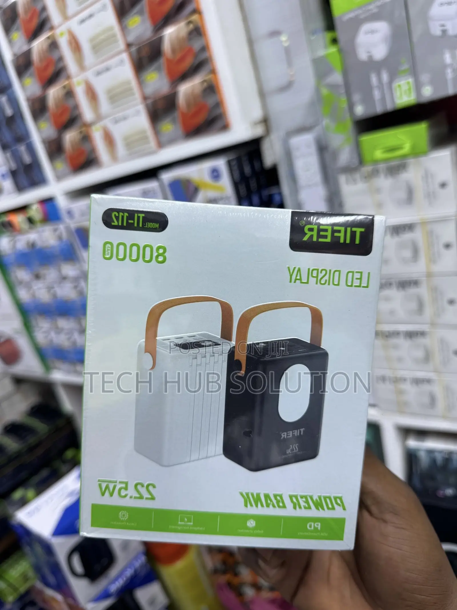 Tifer TI-112 Power Bank – Portable Fast Charging Battery