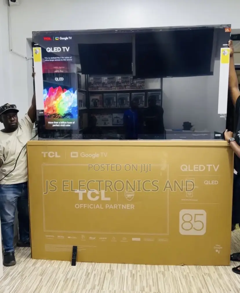 TCL TV Inch 85 Qled T6D Google Smart Original