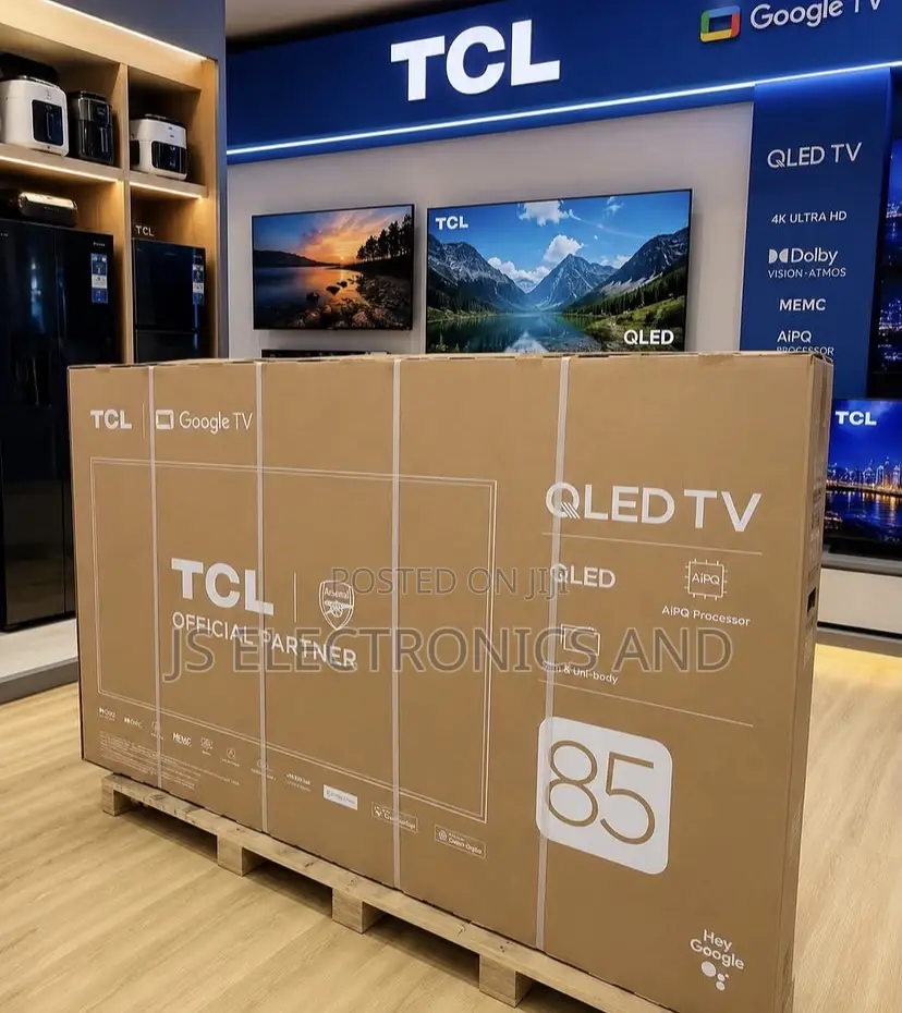 TCL TV Inch 85 Qled T6D Google Smart Original