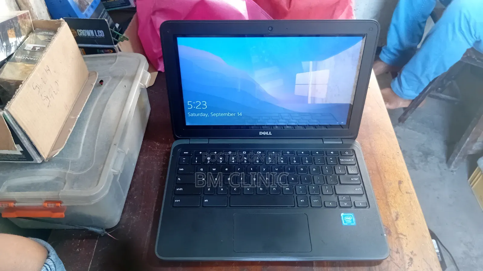 Laptop Dell Chromebook 3180 16GB Intel Celeron HDD+SSD 128GB