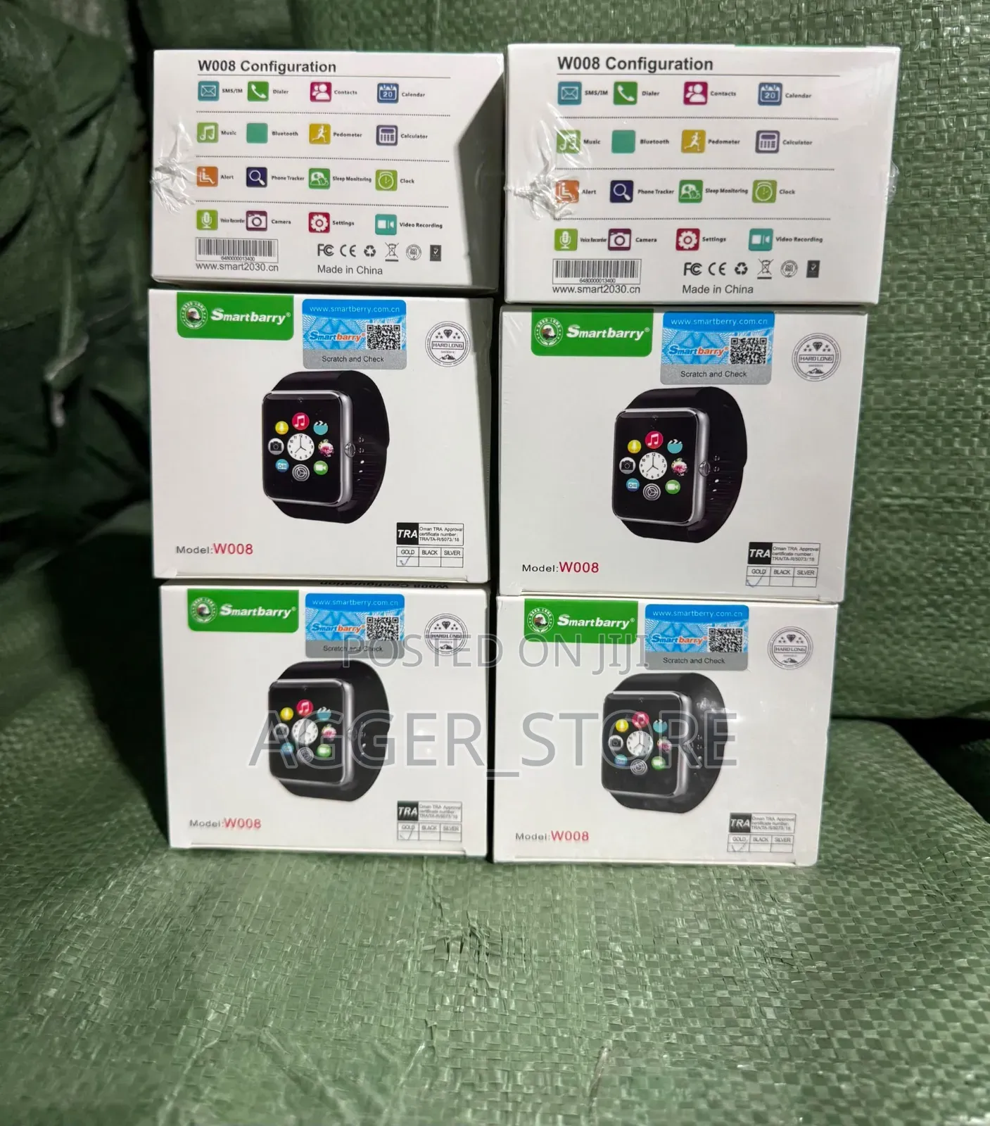 Smartberry W008 Smartwatch With SIM Card