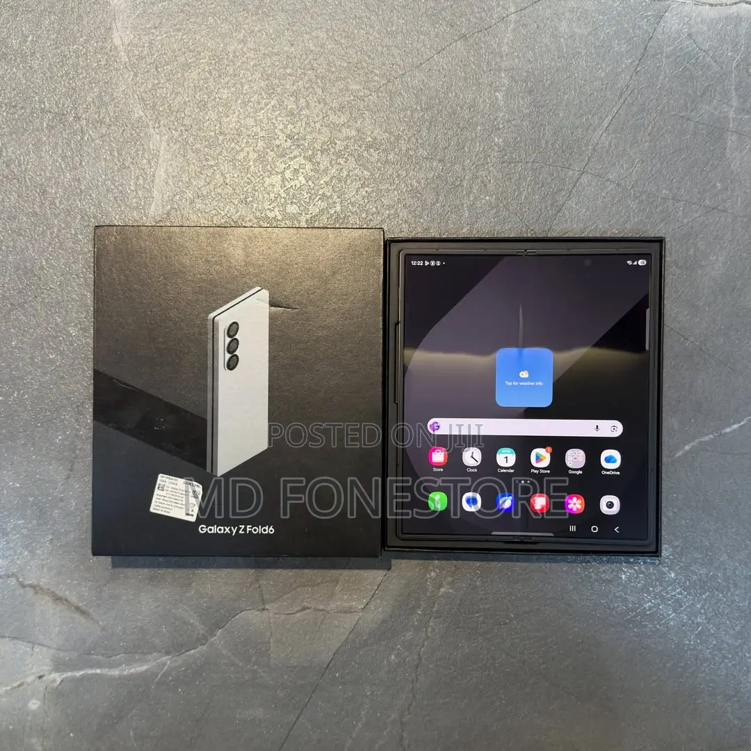New Samsung Galaxy Z Fold6 256 GB Black