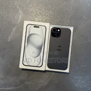 New Apple iPhone 15 256 GB Black