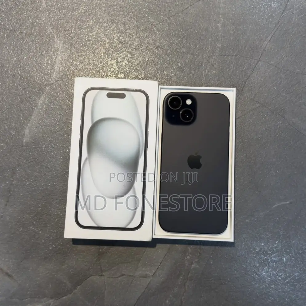 New Apple iPhone 15 128 GB Black
