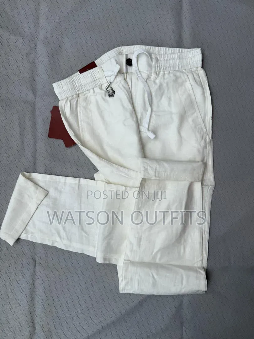 Linen Materials Dress Pants or Suruali Za Linen Pure and Original